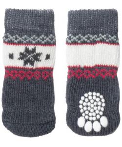 Носки для собак "Снежинка", размер M, 3*7,5см
