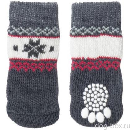 Носки для собак "Снежинка", размер S, 2,5*6см-0
