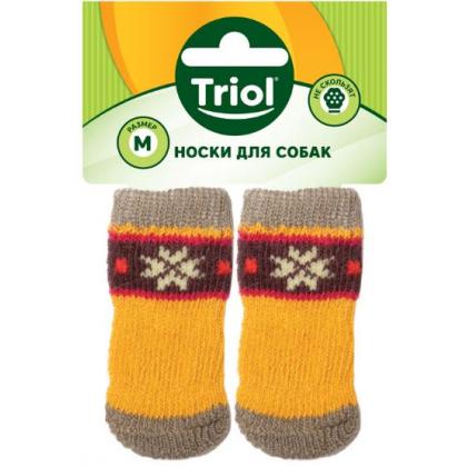 Носки для собак "Снежинка", размер M, 3*7,5см-3