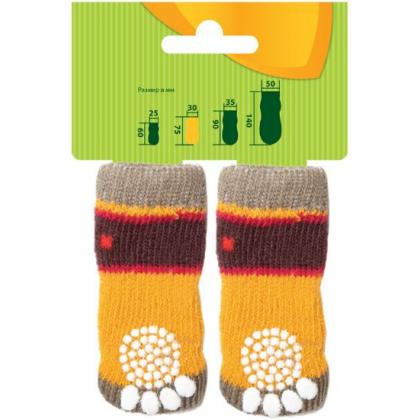 Носки для собак "Снежинка", размер M, 3*7,5см-1