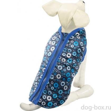 Попона утепленная для собак с молнией на спине "Цветик-семицветик" XS (20см)-0
