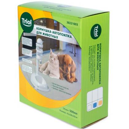 Кормушка-автопоилка регулируемая (Р560), для животных, 500мл, 29*28*42см-2
