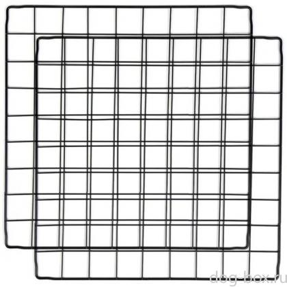 Дополнительные секции к вольеру-конструктору для животных, 2 секции 36*36см, эмаль-0