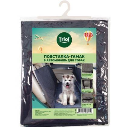 Подстилка-гамак в автомобиль для собак "Профи", 147*137см-2
