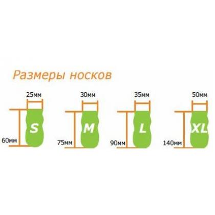 Носки для собак "Цветы", размер L (3,5*9см)-3