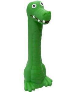Игрушка для собак "Дракоша", зеленый, 17см