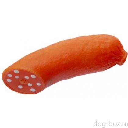 Игрушка для собак "Колбаска", 12,5см-0
