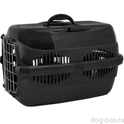 Переноска для животных "Спутник-1", 43*29*27,5см, черная-0