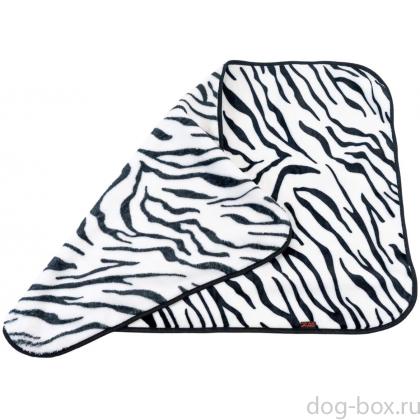 Плед для животных COSY (велсофт) зебра-0