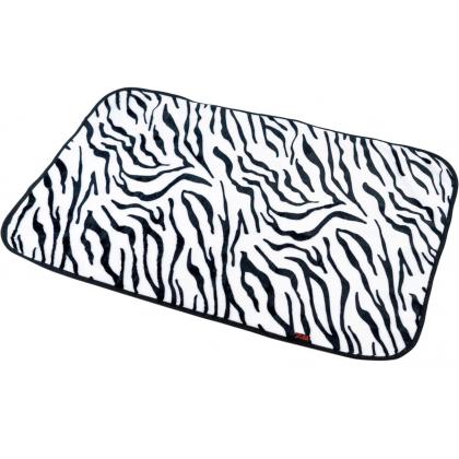 Плед для животных COSY (велсофт) зебра-1