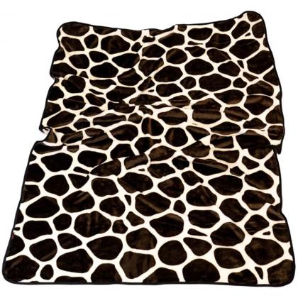 Плед для животных COSY (велсофт) жираф-1