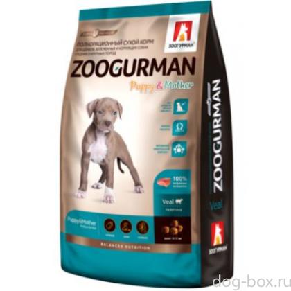 Полнорационный  сухой корм для щенков, беременных  и кормящих собак  средних и крупных пород-0