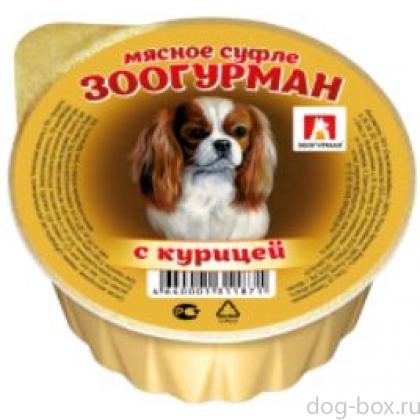 Консервы для собак «Мясное суфле», с курицей, ламистер-0