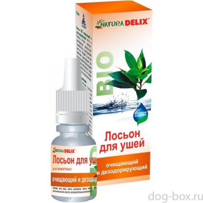 Лосьон Natura Delix BIO очищающий и дезинфицирующий для ушей животных-0