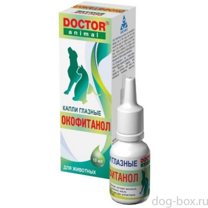 Глазные капли DOCTOR Animal Окофитанол, для домашних животных-0