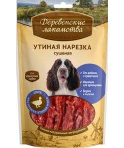 Утиная нарезка сушеная для Собак (100% мясо)