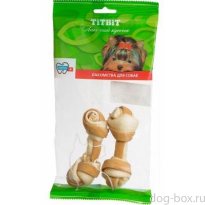 Кость узловая №2 (2 шт.) с мясом курицы-0