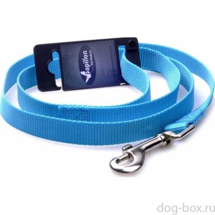 Нейлоновый поводок 10мм-120 см, бирюзовый -0