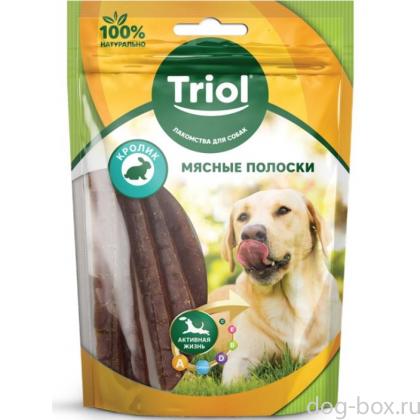 Мясные полоски из кролика для собак-0