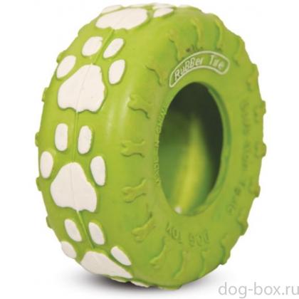 Игрушка для собак из ц/литой резины. Шина 9см (D-7-160)-0