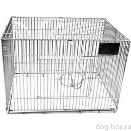 Клетка складная унивверсальная, КЛ.У 60*40*40 см, пластиковый поддон-0