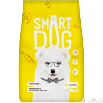 Корм сухой для щенков с цыпленком-0