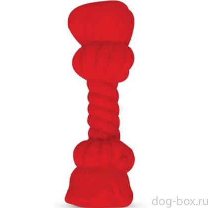 Игрушка для собак. Канат с узлами 12 см, латекс (99016)-0