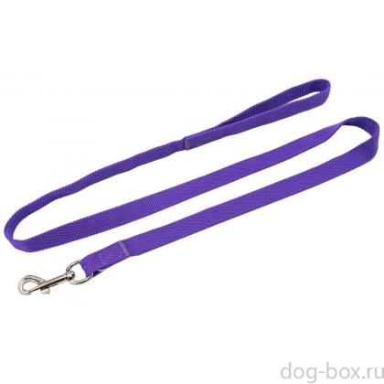 Поводок Сити фиолетовый 10мм*120см -0