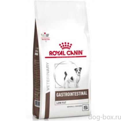 Для взрослых собак малых пород  при нарушениях пищеварения Gastrointestinal Low Fat Small Dog-0