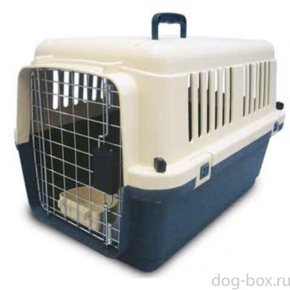 Переноска пластиковая SMALL, для АВИАПЕРЕВОЗОК, 60,7*40*40,5 см (5103)-0