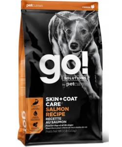 Для щенков и собак со свежим лососем и овсянкой (GO! SKIN + COAT Salmon Recipe DF)