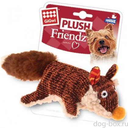 Игрушки для собак Лиса с пищалкой, 9см (75385)-0