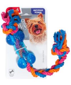 Игрушки для собак Маленькая косточка на веревке, 26см (75252)