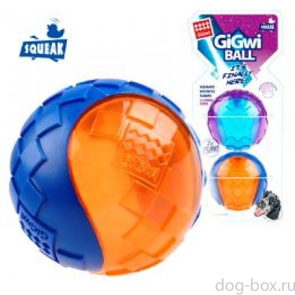 Игрушка для собак Два мяча с пищалкой 6 см (75328)-0