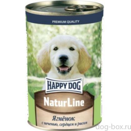 Консервы для щенков Ягненок с печенью, сердцем и рисом-0