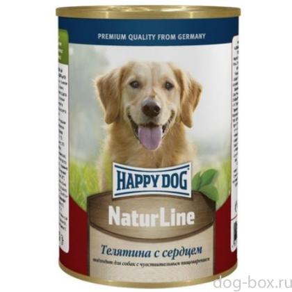 Кусочки в фарше для собак - телятина с сердцем-0