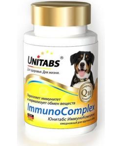 ImmunoComplex Витамины с Q10 для собак крупных пород, 100 таб.