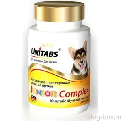 JuniorComplex Витамины с B9 для щенков, 100 таб.-0
