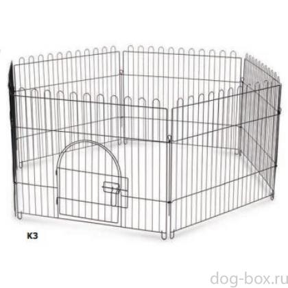 Вольер для животных 6 секций 84х69 см (*6) K3-0
