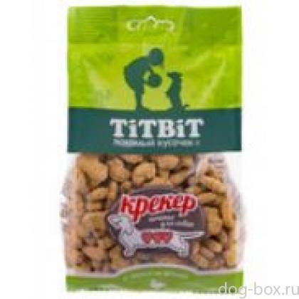 Крекер с мясом утки для собак мелких пород-0