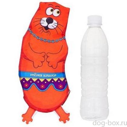 Игрушка для собак "Тетя кошка" под бутылку 0,5л-0
