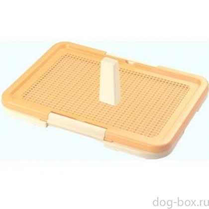 Туалет для собак со столбиком малый , 47*34*4см-0