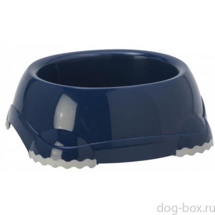 Миска нескользящая Smarty, 2200мл, черничный-0