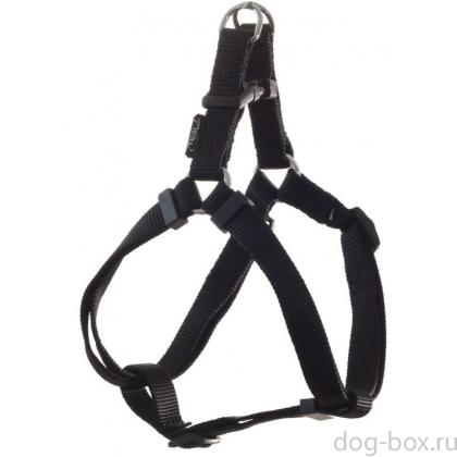 Шлейка чёрная из нейлона, 2,5*66-99 см (HL15L)-0