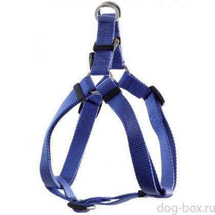 Шлейка синяя из нейлона, 1,5*45-63 см (HL14S)-0