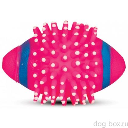 Мяч регби с шипам 11,5 см, винил (710003)-0