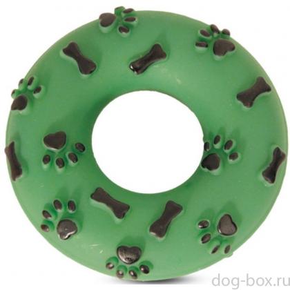 Кольцо с лапками и косточками 14 см, винил (713006)-0