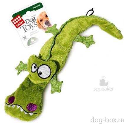 Игрушка для собак Крокодил с 4-мя пищалками, 38 см (75021)-0