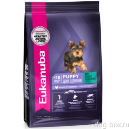 Для щенков миниатюрных пород с курицей и рисом (Puppy Toy Breed)-0