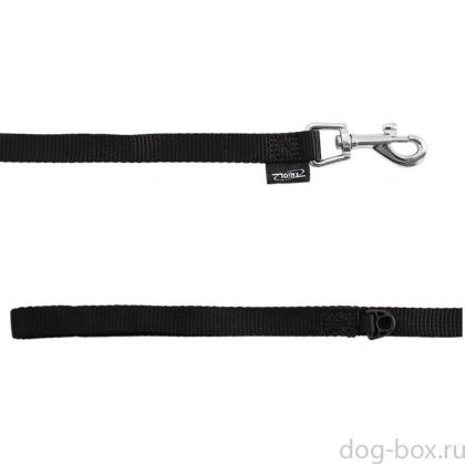 Поводок чёрный из нейлона, 2*120 см (HL11M)-0